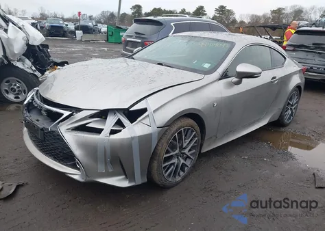 2015 Lexus Rc 350 z USA, uszkodzony, nr VIN JTHSE5BCXF5002847